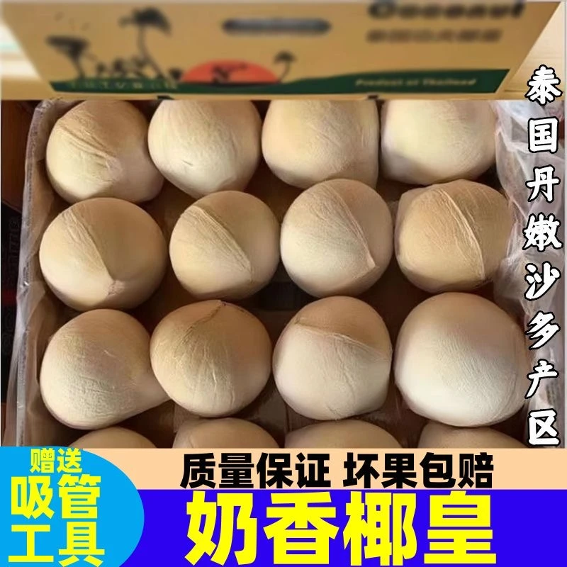 【帝小二】超大果10颗装 泰国进口老树椰皇小果/中果/大果清甜多汁