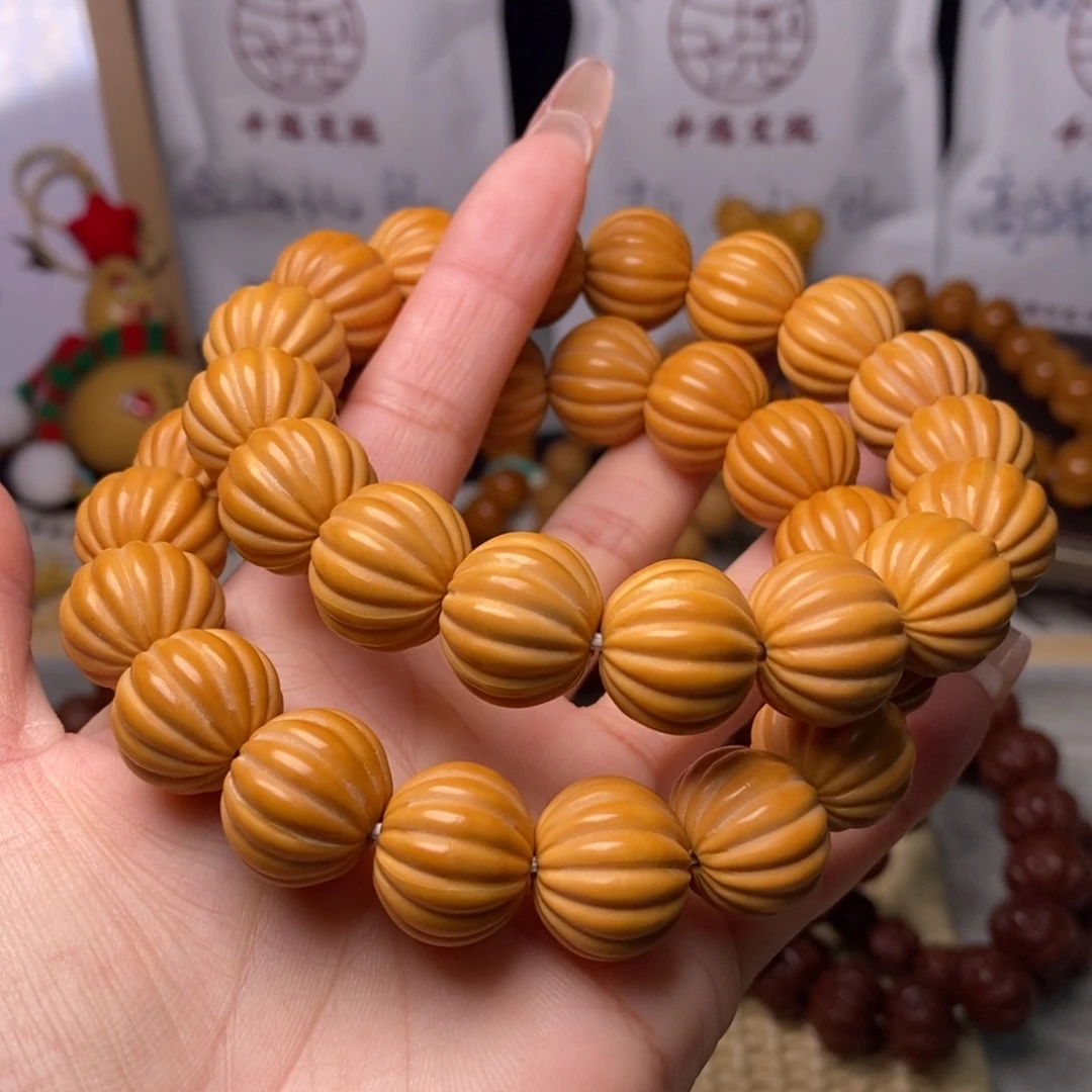 猴头核桃手串瓜珠