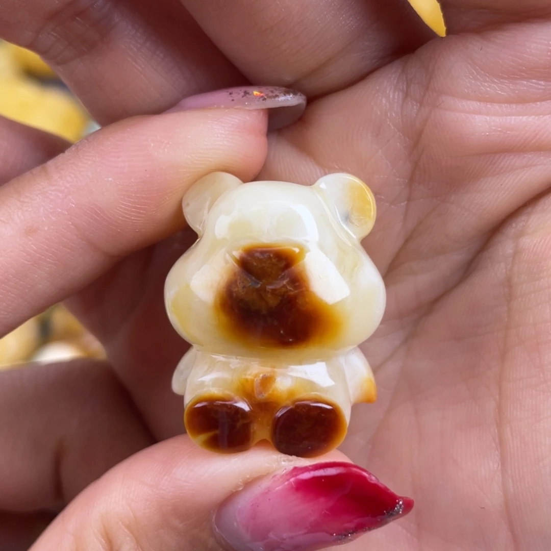 琥珀裸石未镶嵌蜜蜡