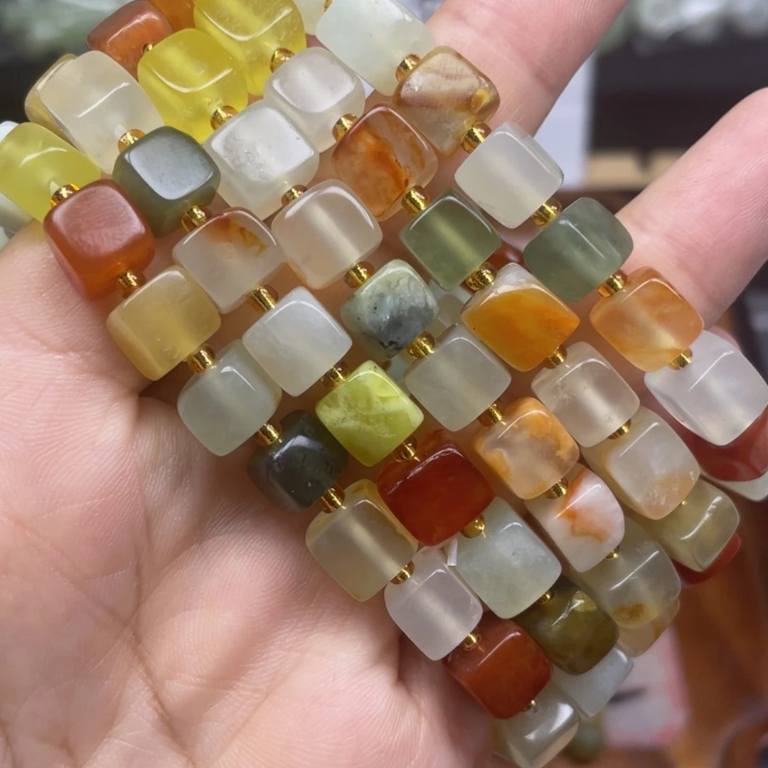 蛇纹石玉未镶嵌套链