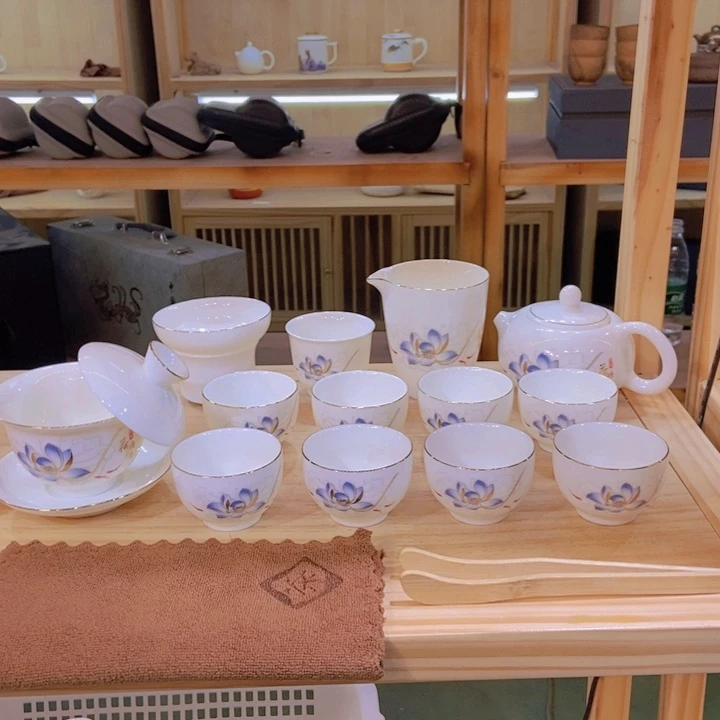 毕业套装茶壶盖碗全家福