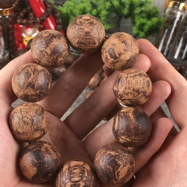 降真香手串/手链2.5全品白棋瘤疤甲超大漏