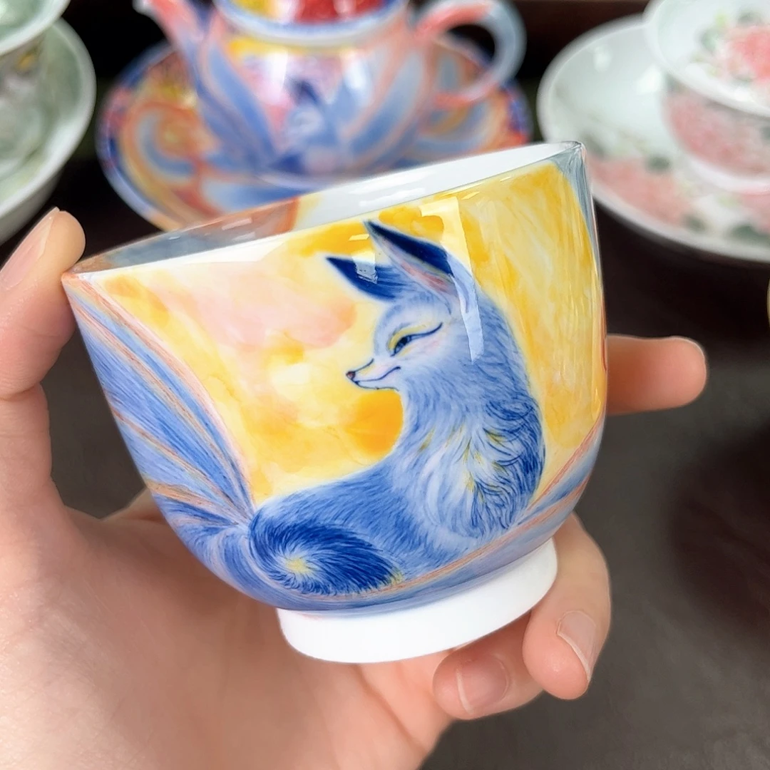手绘高温瓷器瓷器