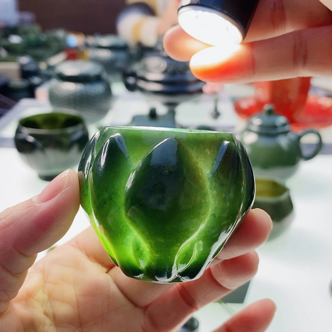 和田玉（青玉）摆件未镶嵌