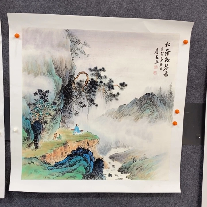 手绘作品等多种形式进行