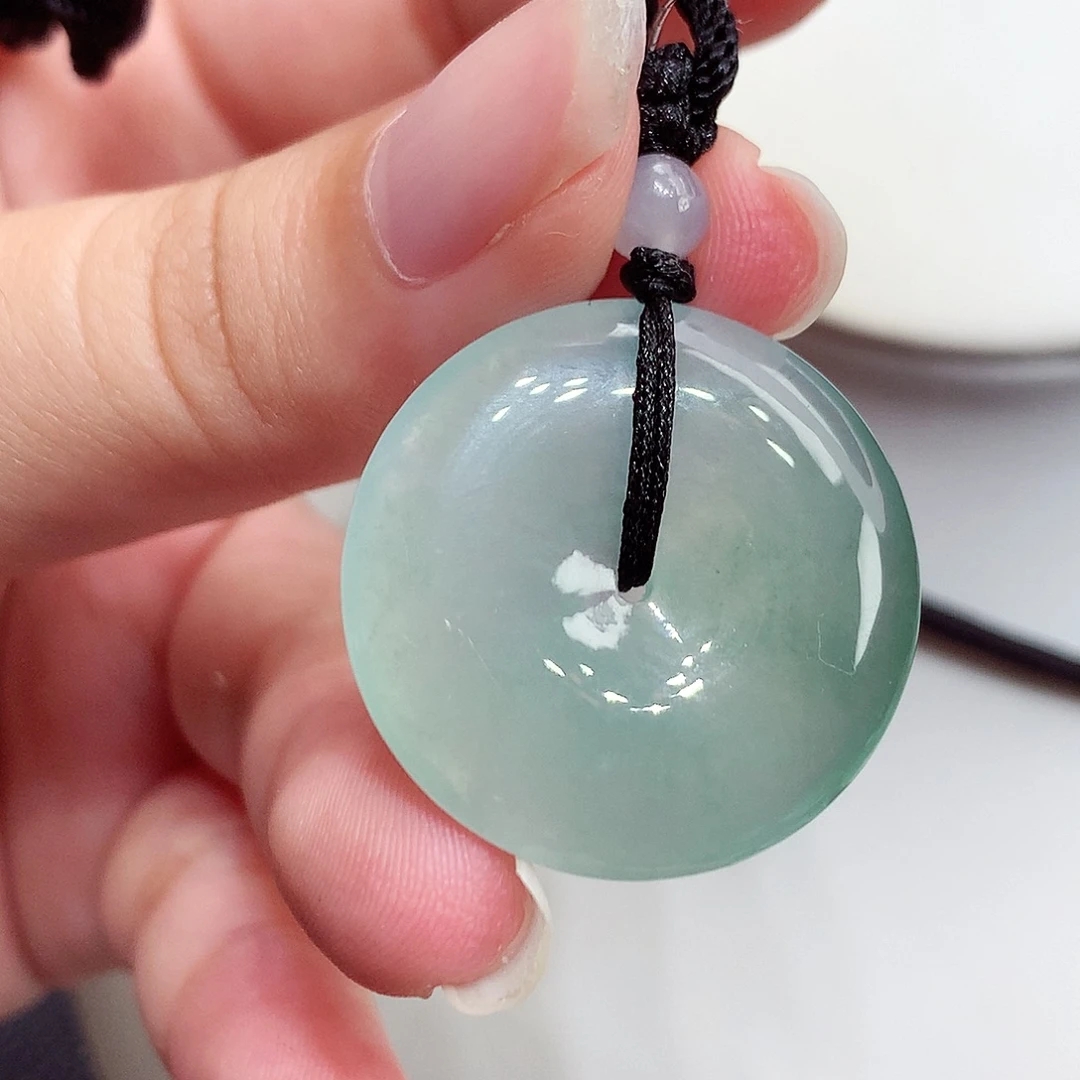 翡翠未镶嵌颈饰翡翠116，27.2/5.5