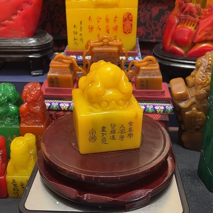 寿山石印石篆刻印章引首章闲章姓名章生日礼物