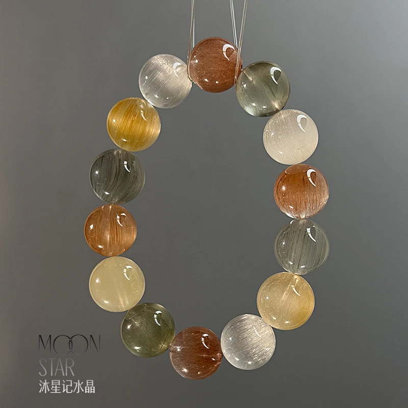 【莫兰迪】一物一拍精挑冰透拉丝彩兔毛