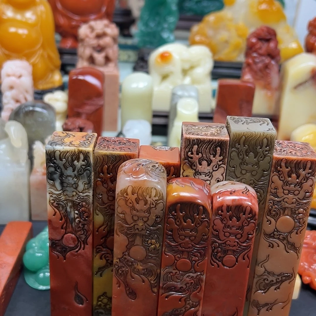 寿山石印石印章雕刻工艺
