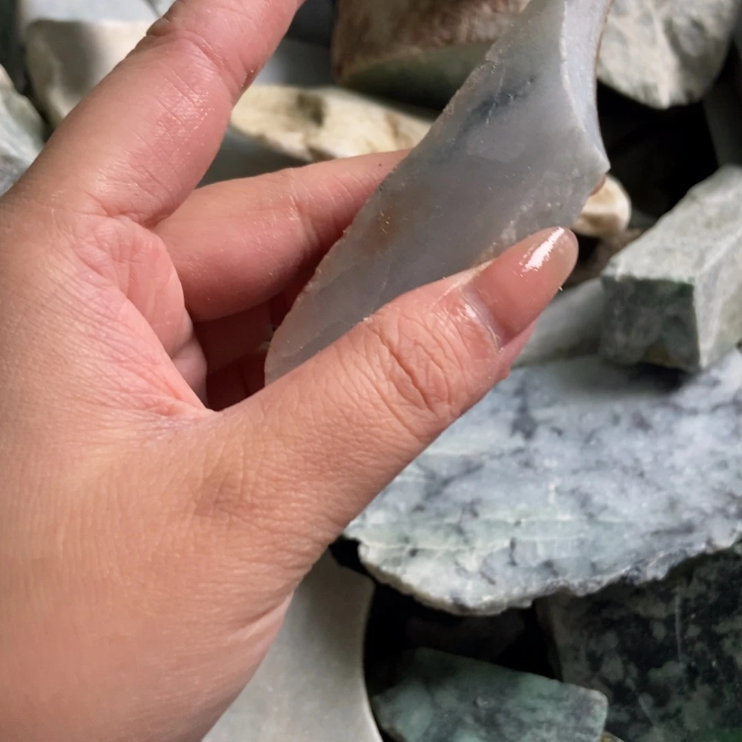 翡翠未镶嵌挂件天然翡翠