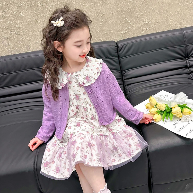 秋季男童女童夏季套装儿童长袖女宝韩版公主裙洋气宝宝爆款春秋中