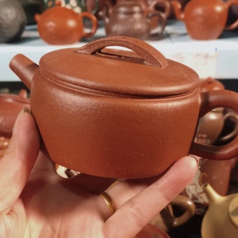 茶壶紫砂紫砂壶瑕
