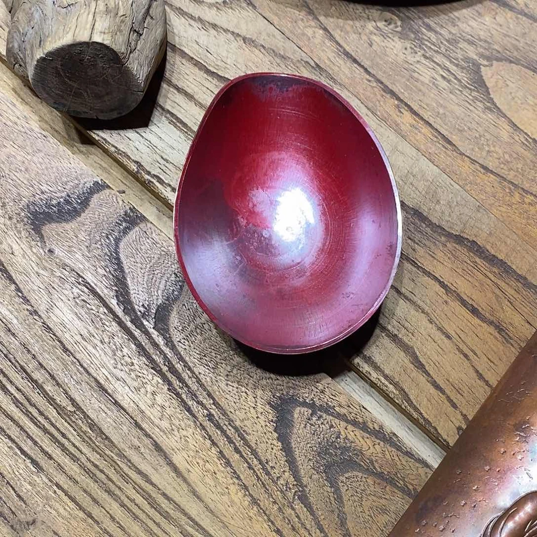 任和堂纯紫铜茶则6666