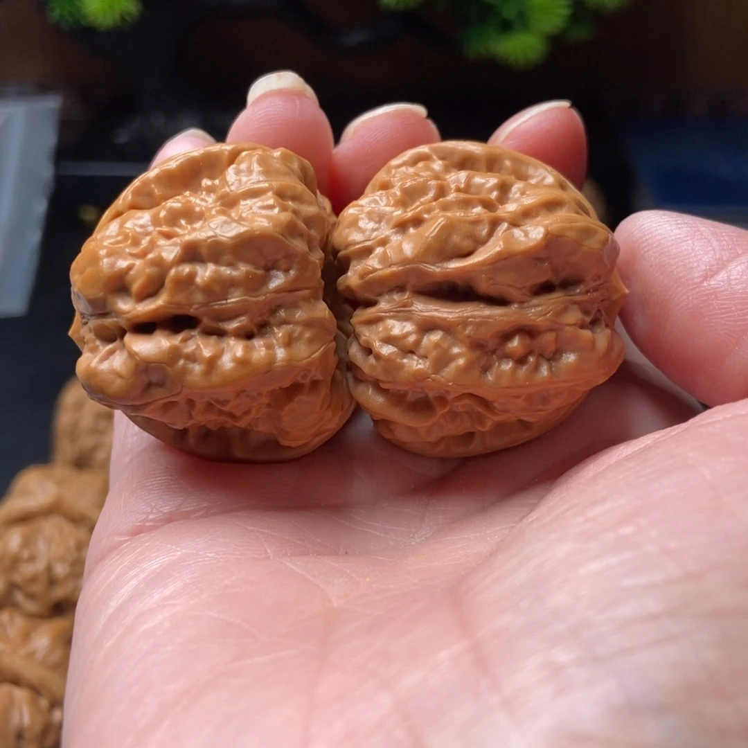 文玩核桃把件蛤蟆头37