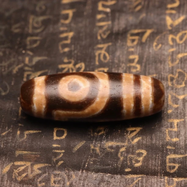 纯系列 满肉如意二眼 满钙化满沁 器型饱满 玛瑙珠