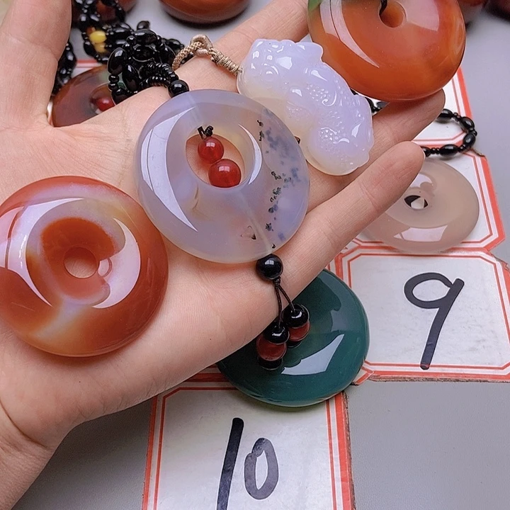 【闪购商品】玛瑙/玉髓未镶嵌珠宝半成品低*