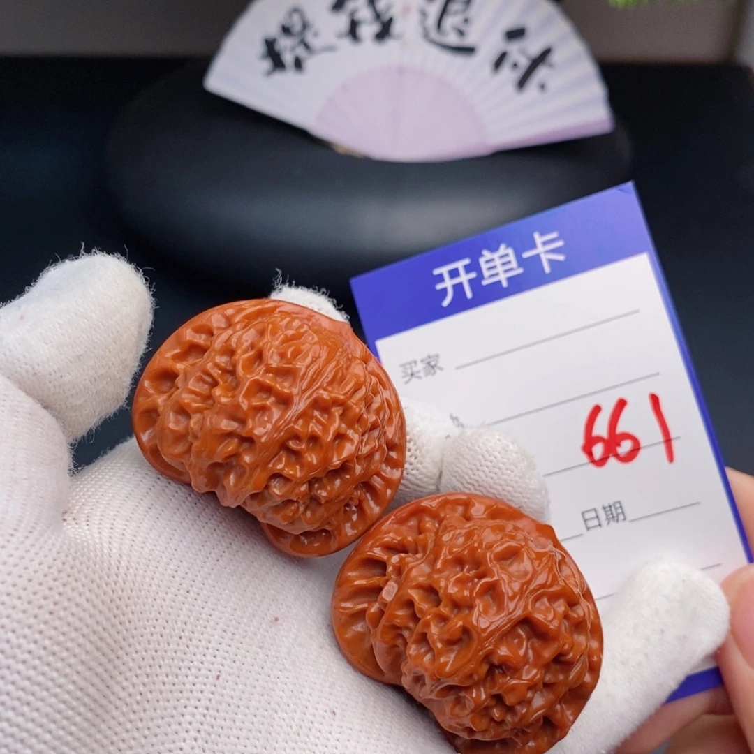 文玩核桃把件41宫灯661