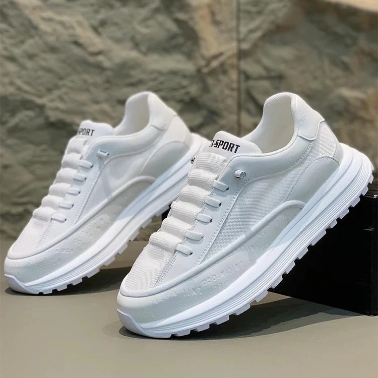 阿甘鞋男款新款夏季爆款防滑透气小白鞋休闲百搭一脚蹬运动鞋