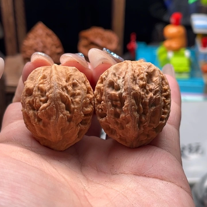 文玩核桃把件关东木子家楸大胖118