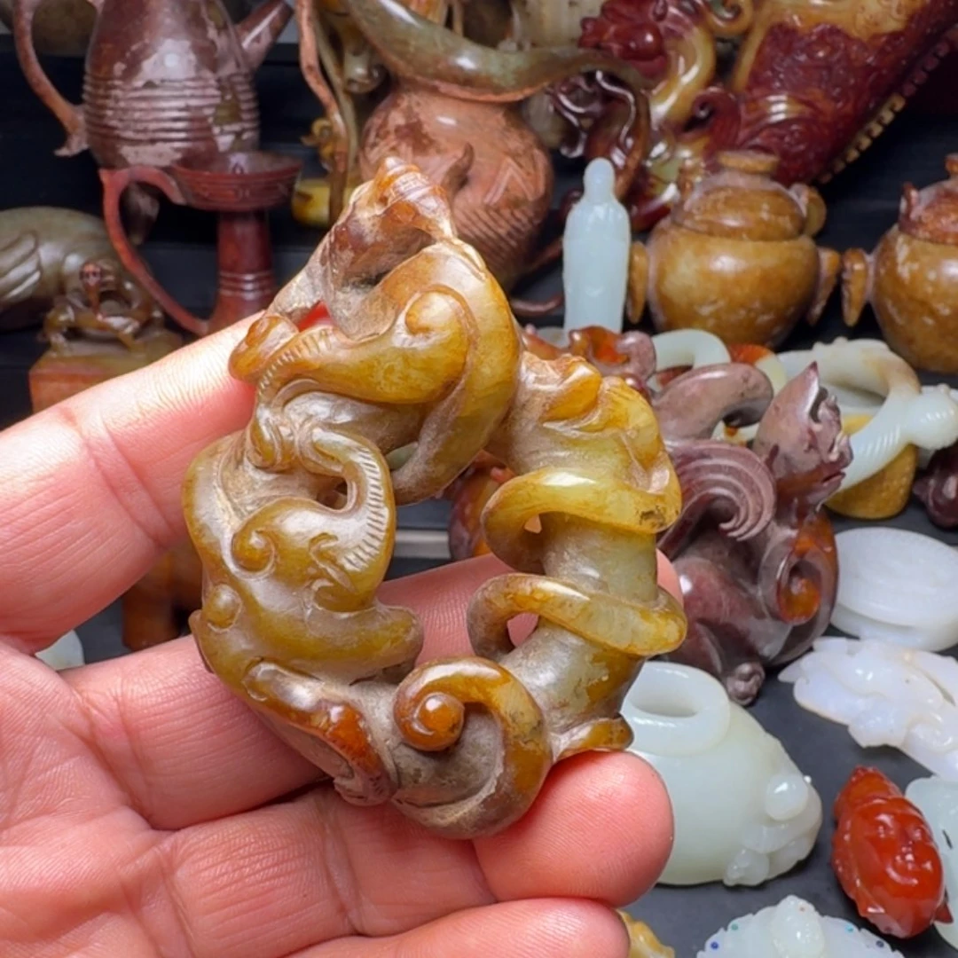 和田玉挂件未镶嵌