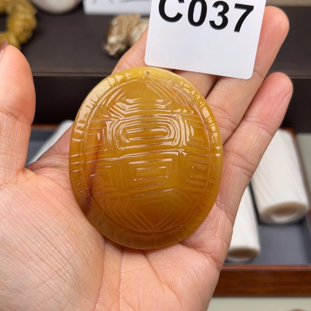 驼骨手串/手链派*蜜色手把件