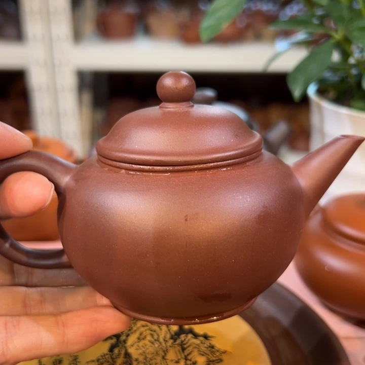 茶壶紫砂紫泥水平200c c