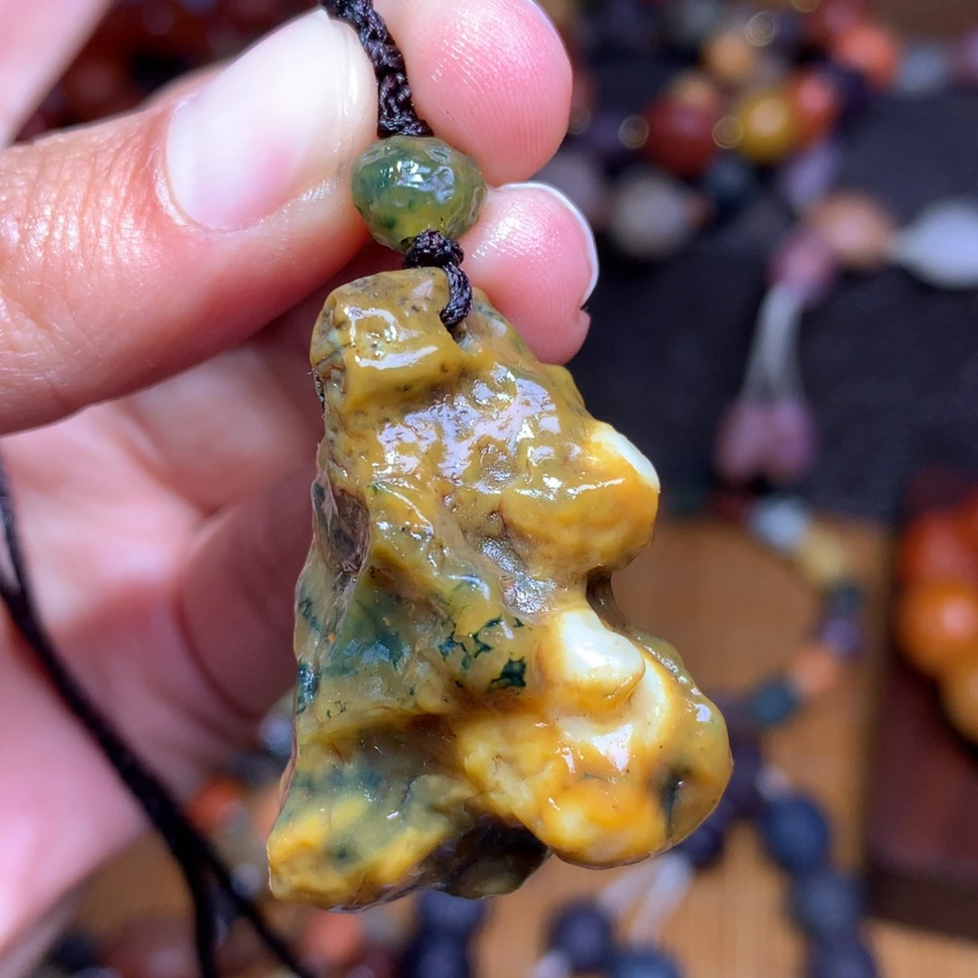 未镶嵌玛瑙/玉髓珠宝半成品