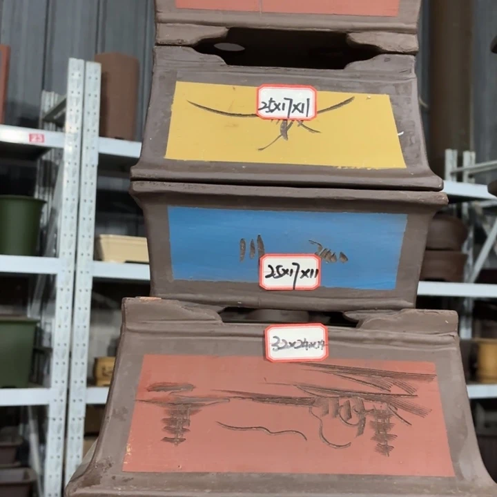 花盆紫砂100-5。