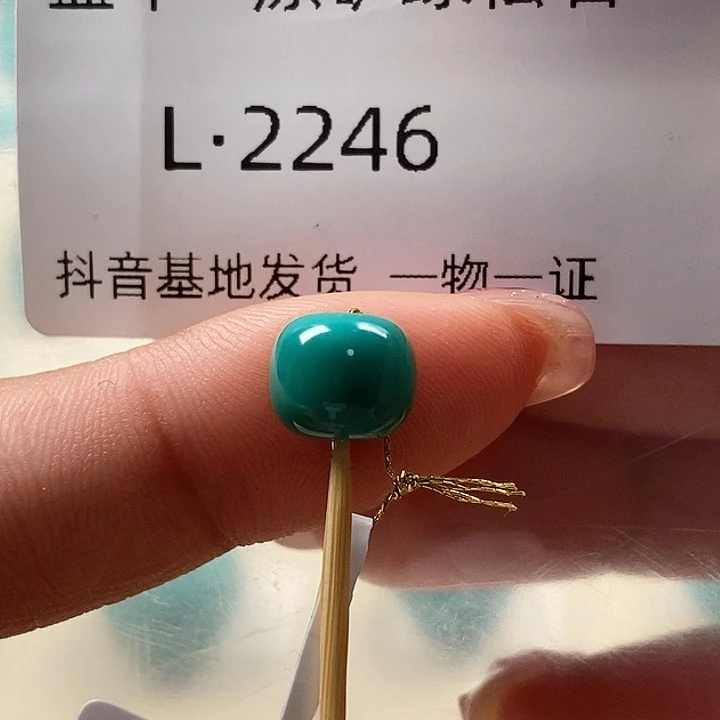 绿松石未镶嵌珠宝奇石8.6✖️7.4