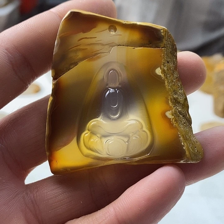 玛瑙/玉髓未镶嵌颈饰
