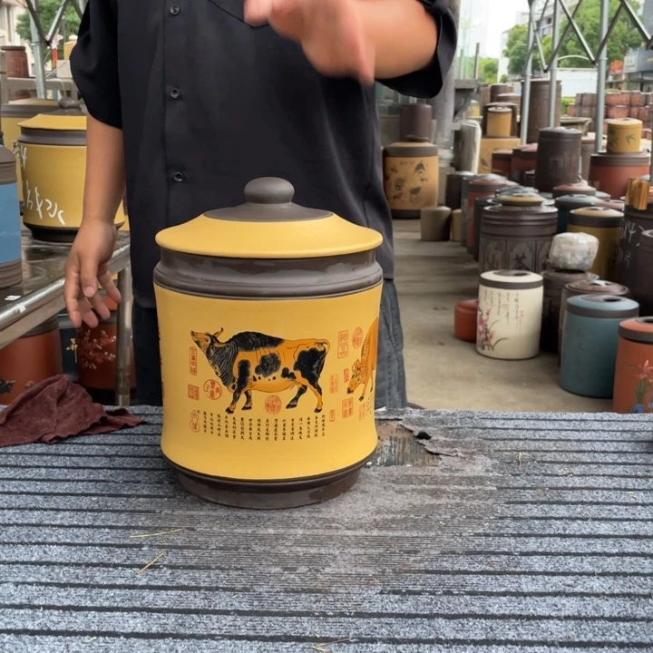 紫砂茶叶罐茶叶罐