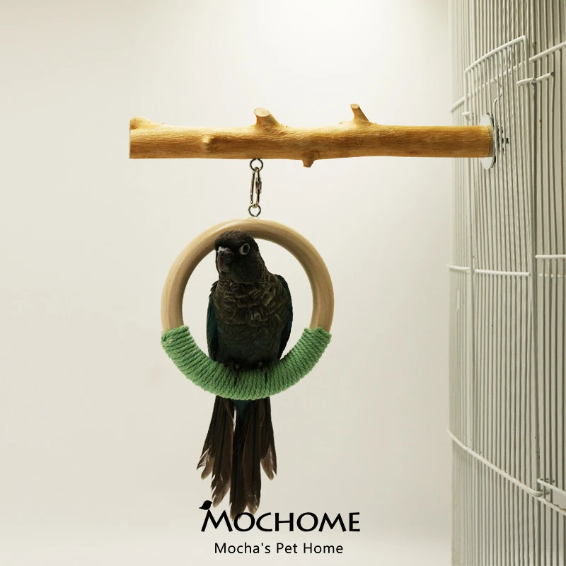 鹦鹉秋千啃咬玩具站杆站棒站台玄凤虎皮牡丹