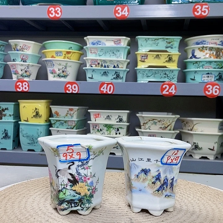 紫砂花瓶紫砂花盆