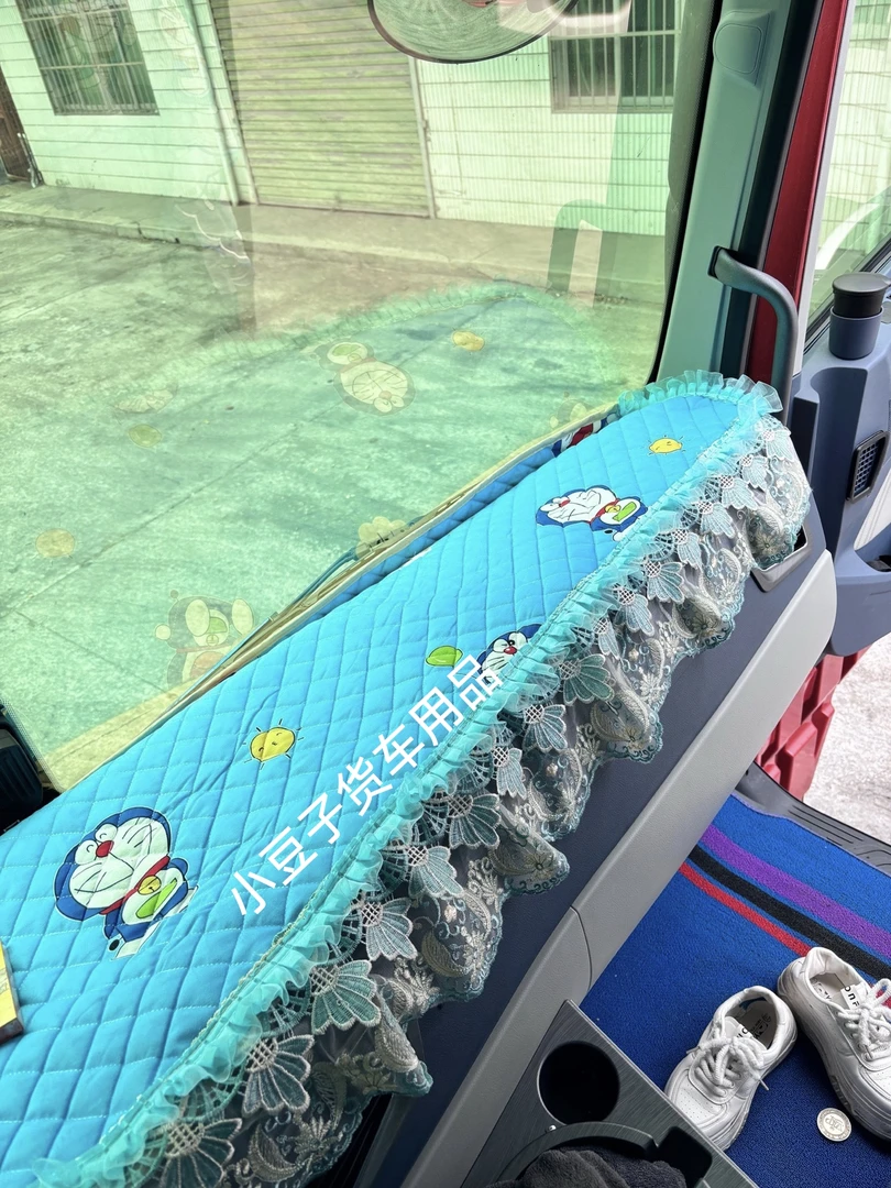 四季通用大货车仪表台垫 卡通图案防滑
