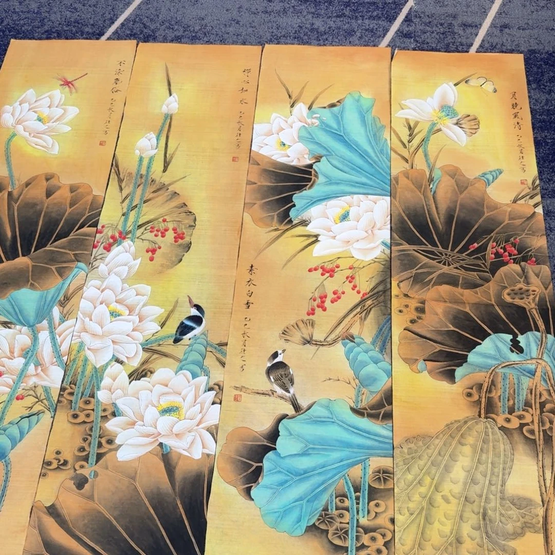 国画国画作品山水花鸟