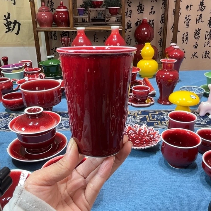景德镇陶瓷可乐杯