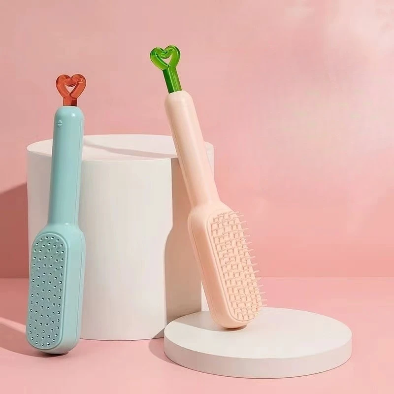 【米果妈】新款伸缩梳子女士专用防静电护发梳子Z1510