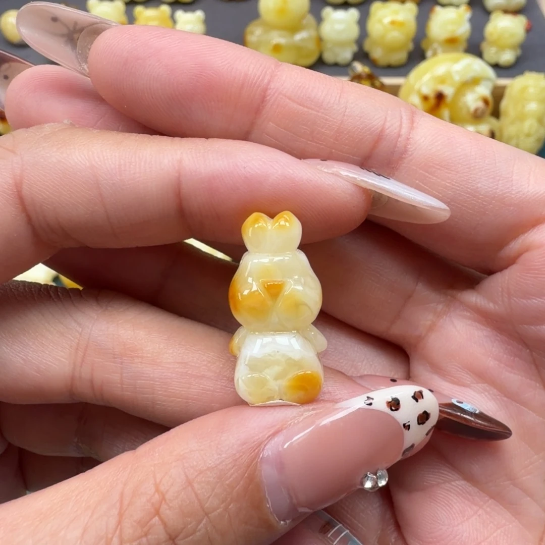 琥珀未镶嵌裸石蜜蜡