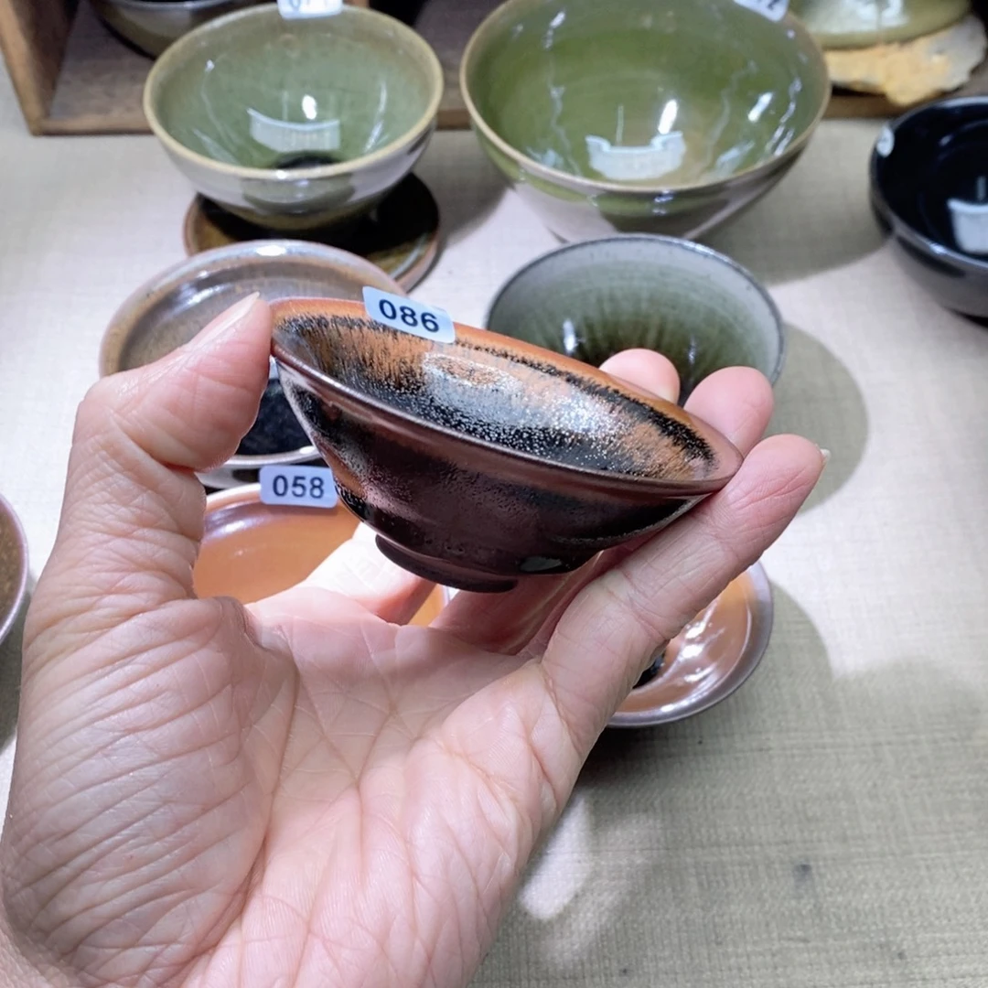 茶盏建盏主人杯漂亮086