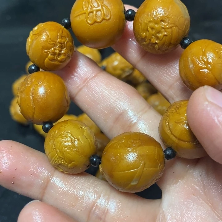 手串/手链橄榄核橄榄微瑕正圆