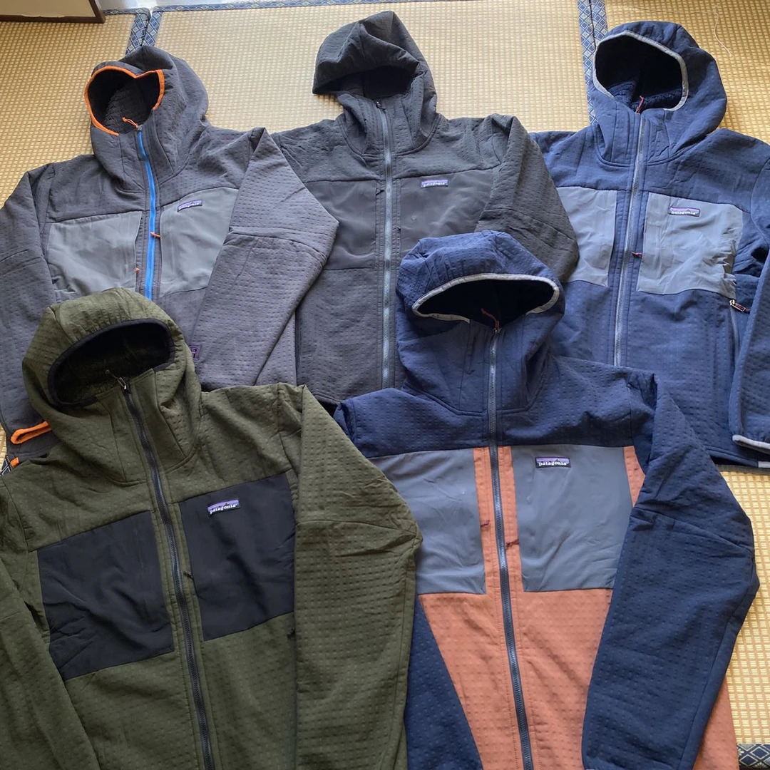 Patagonia巴塔哥尼亚 R2TechFaceHoody贴标保暖软壳抓绒连帽夹克