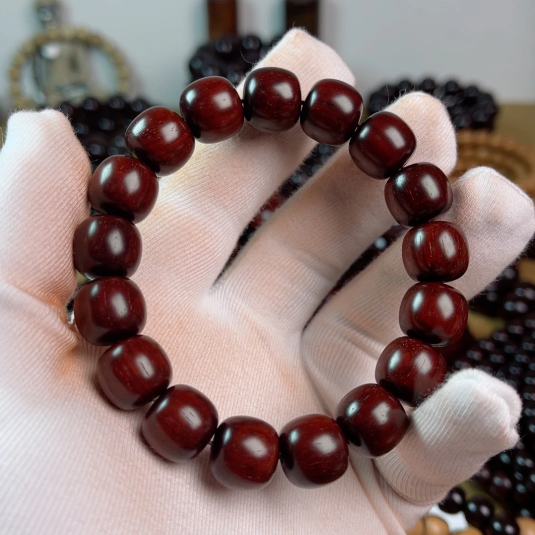 手串/手链小叶紫檀12/13老型高油润鳞底材质细腻