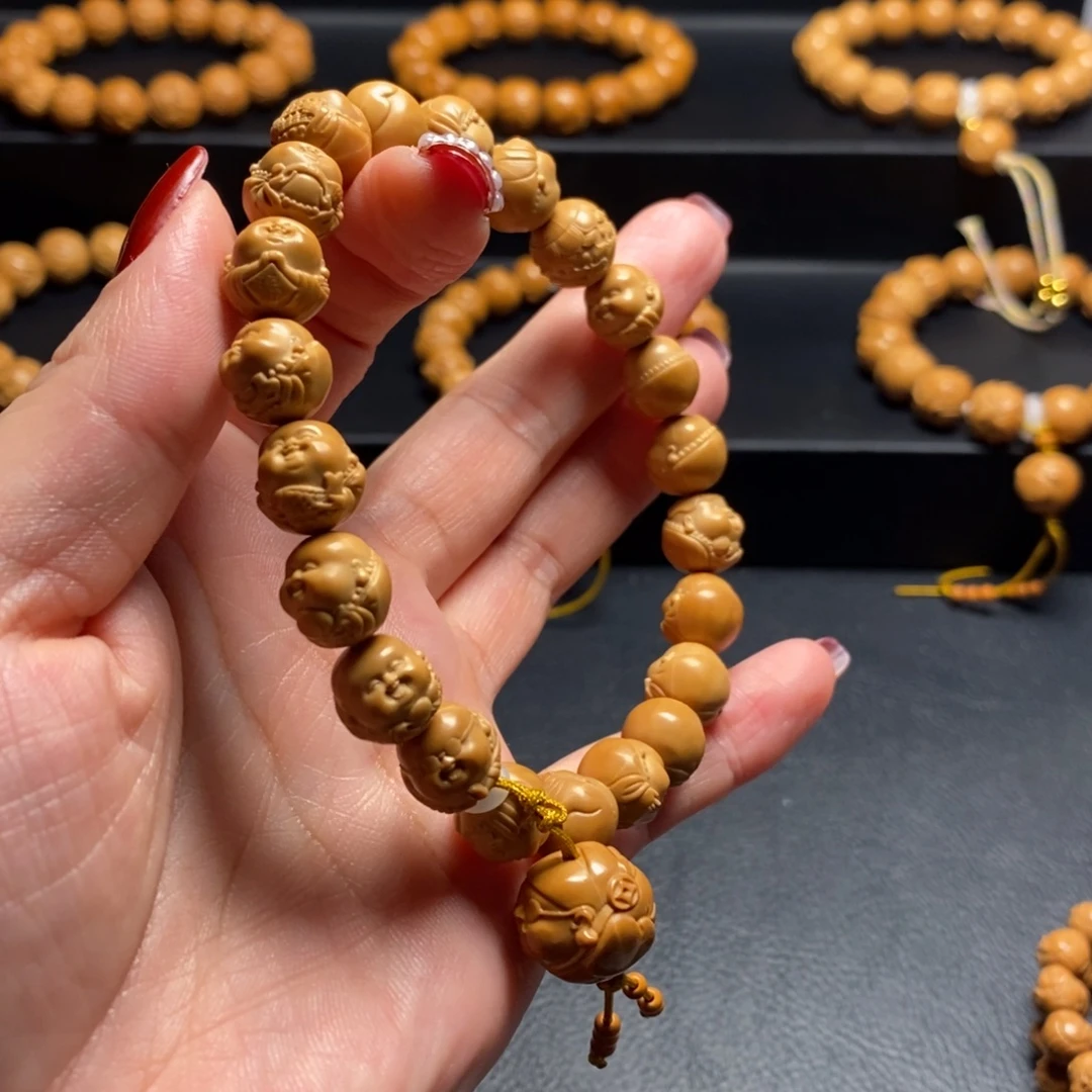 猴头核桃手串地主弥勒10+