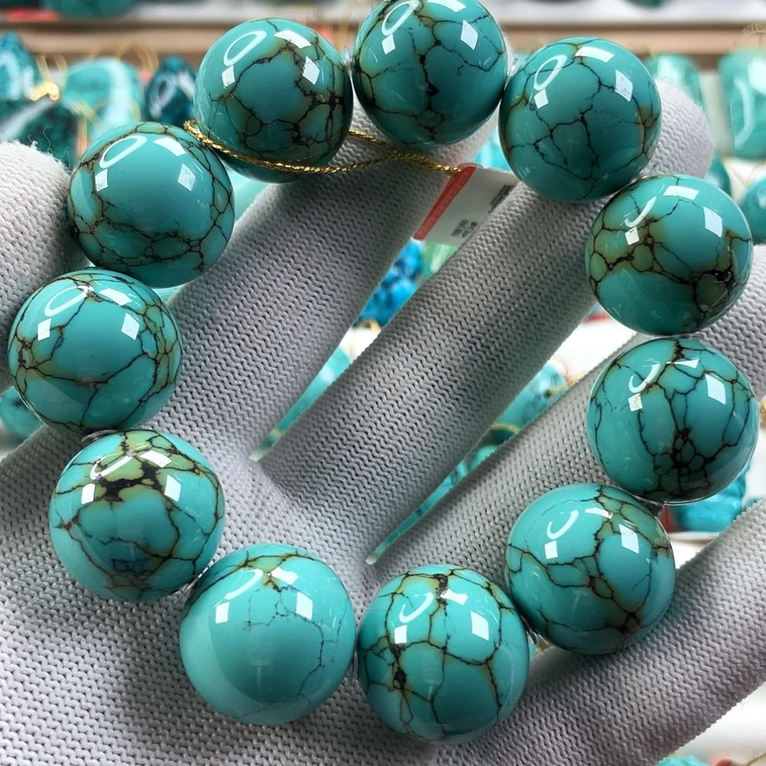 绿松石未镶嵌车挂