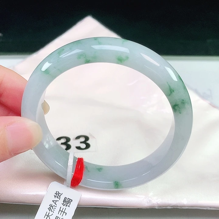 翡翠未镶嵌手镯633