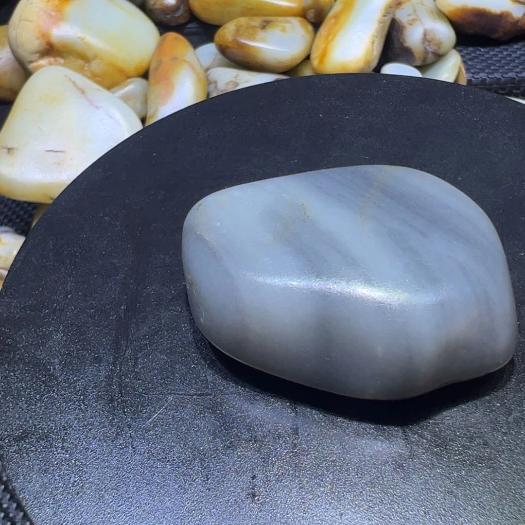 和田玉未镶嵌颈饰84