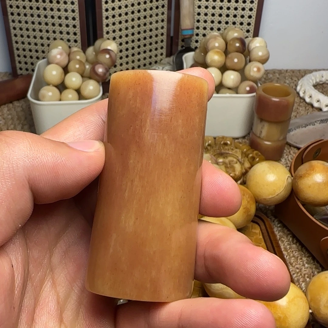 木质驼骨手工腿骨把件#8