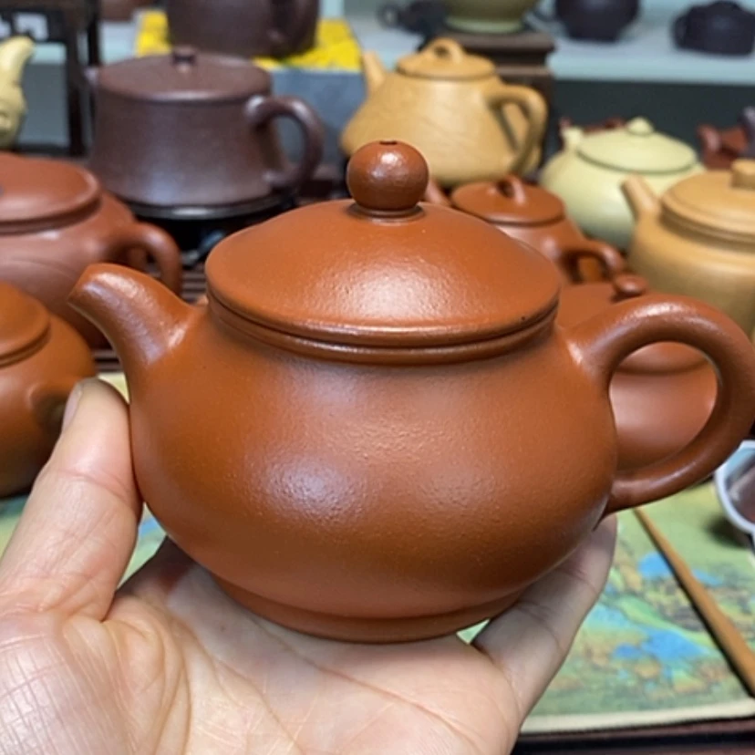 【闪购商品】紫砂茶壶朱泥半手工