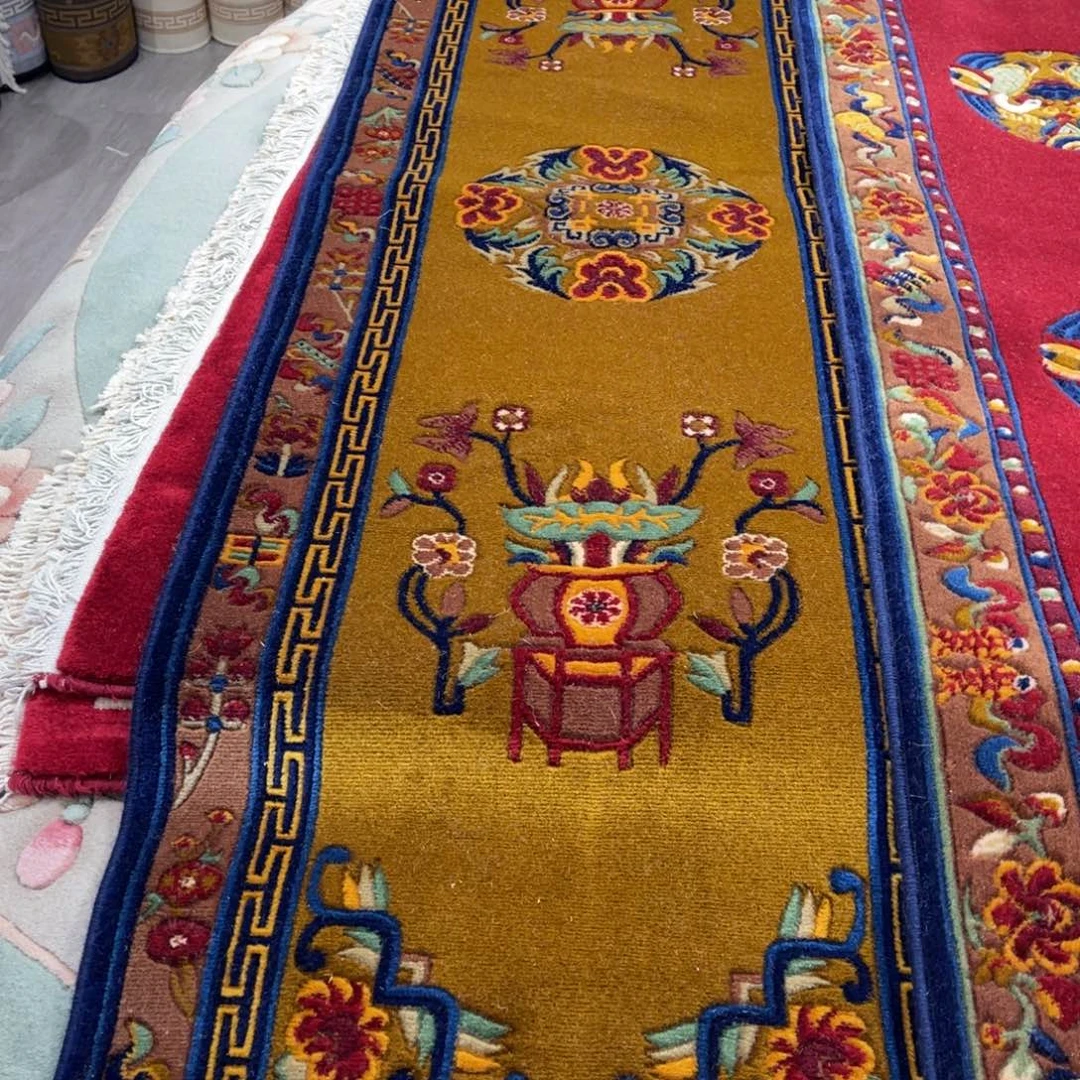 羊毛57×197纯羊毛特价地毯