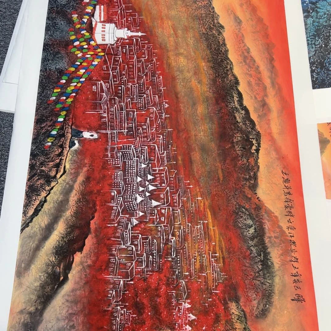 手绘作品全场放漏